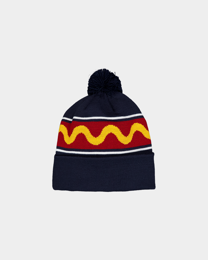 Sausage and Mustard Beanie