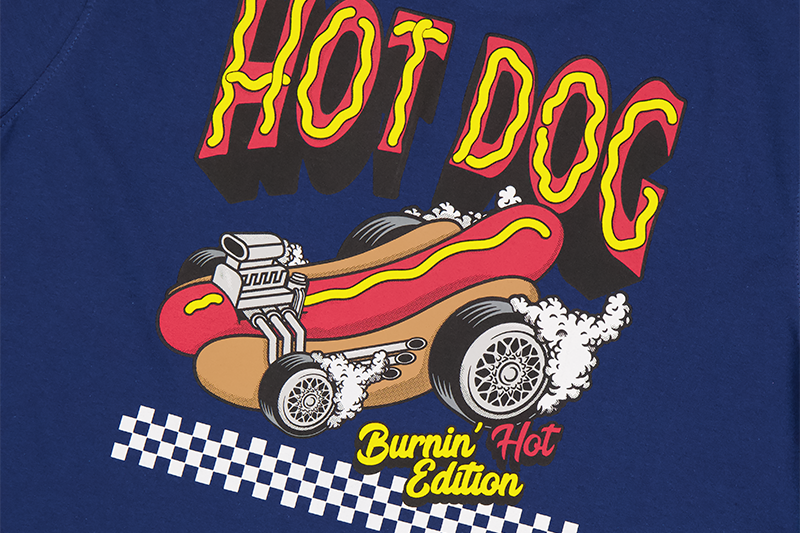 Burnin Hot Dog Heavy Relaxed T-shirt