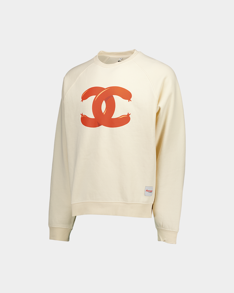 Falu Offwhite Oversized Sweatshirt