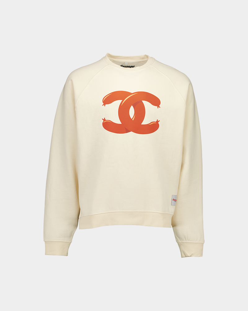 Falu Offwhite Oversized Sweatshirt
