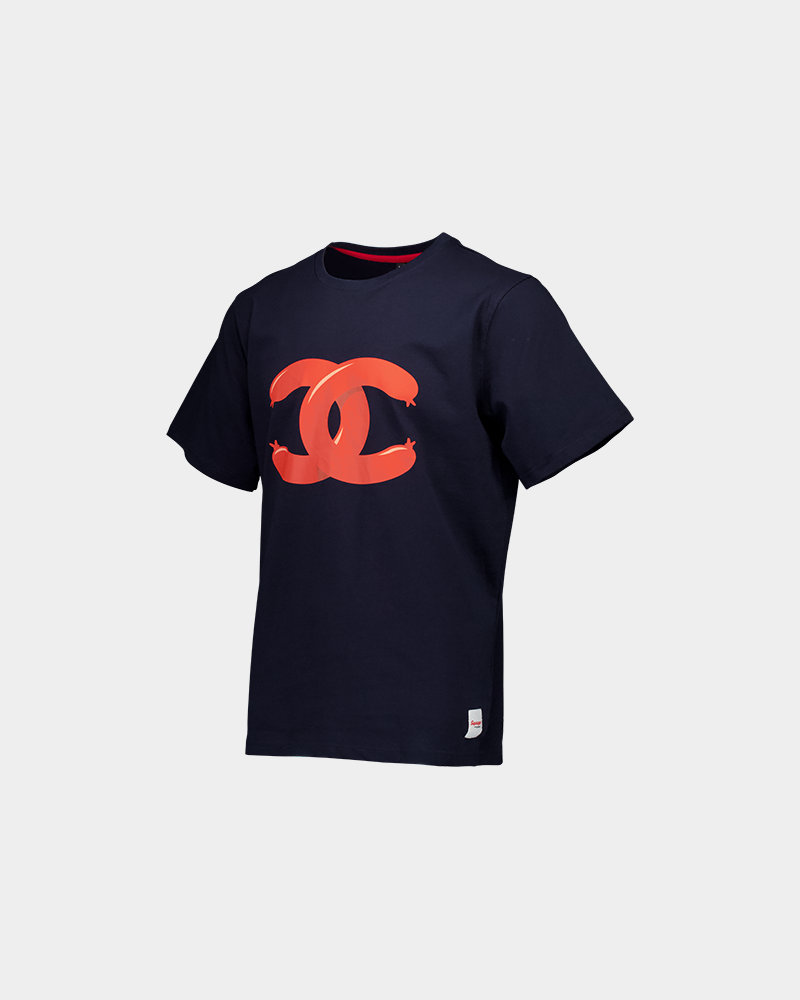 Falu Navy Heavy Relaxed T-shirt