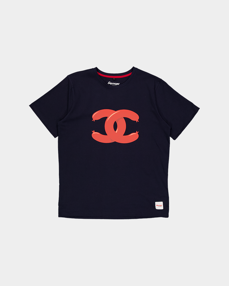 Falu Navy Heavy Relaxed T-shirt