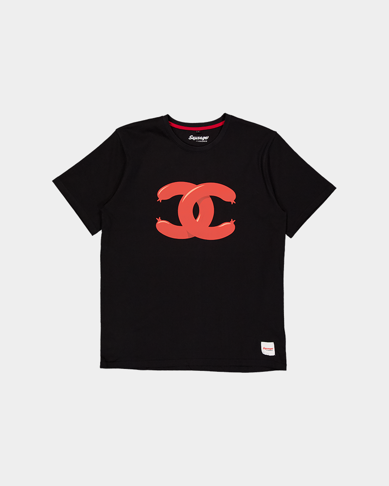 Falu Black Heavy Relaxed Tee
