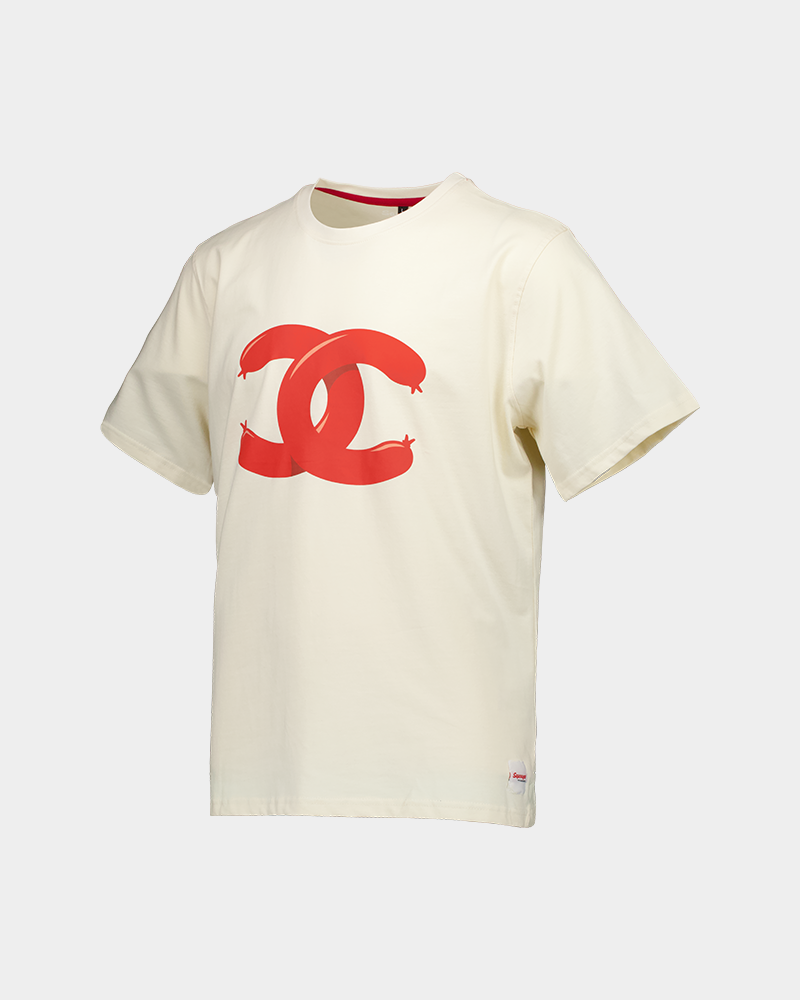 Falu Off White Heavy Relaxed T-shirt