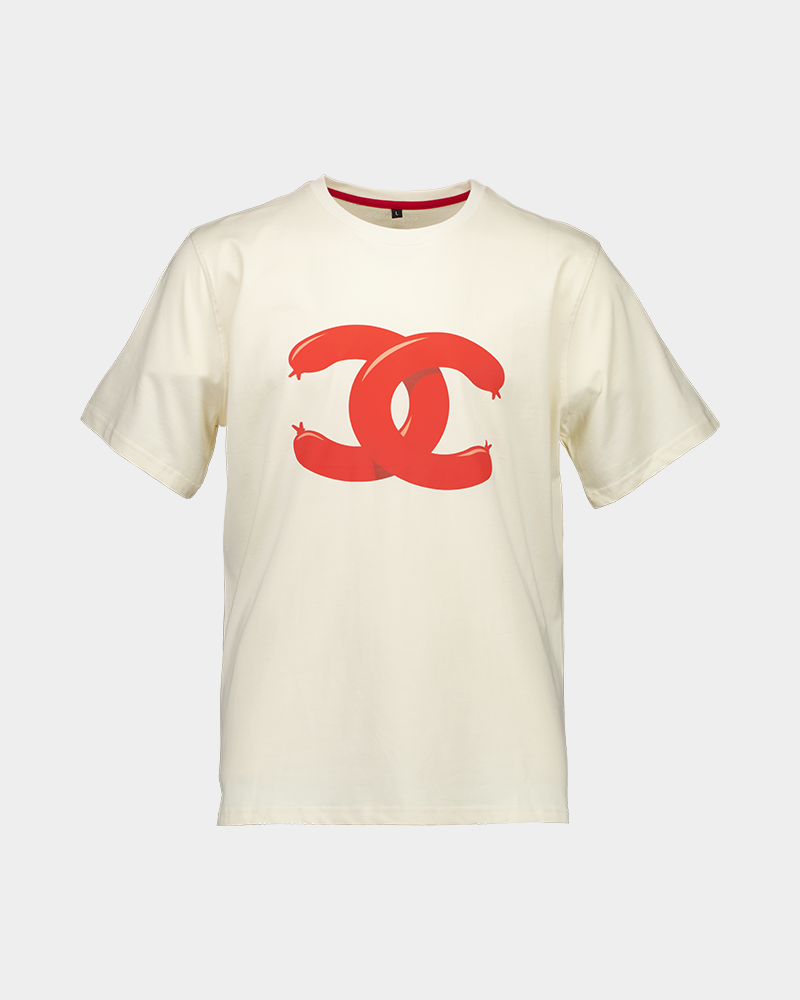 Falu Off White Heavy Relaxed T-shirt