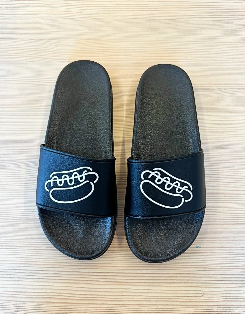 Neon Dog Slippers